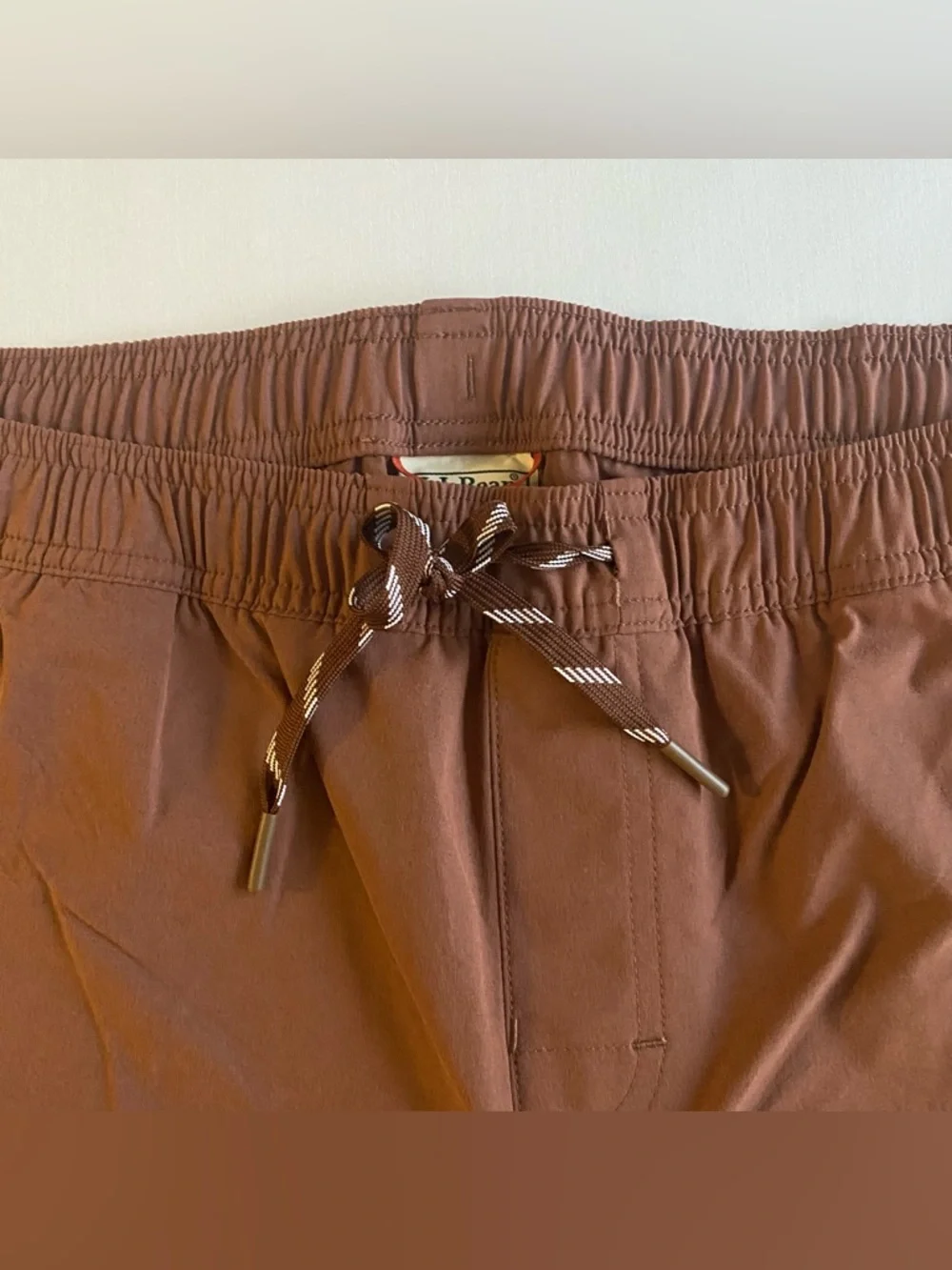 LL Bean Multisport Hike Pants Men XL 30” Woven Outdoor Trail Gorp Drawstring